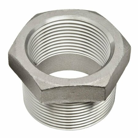 THRIFCO PLUMBING 1/2 X 3/8 Stainless Steel Bushing, Packaged 9018058